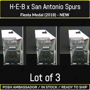 HEB x San Antonio Spurs - Fiesta Medal (2018) - NEW